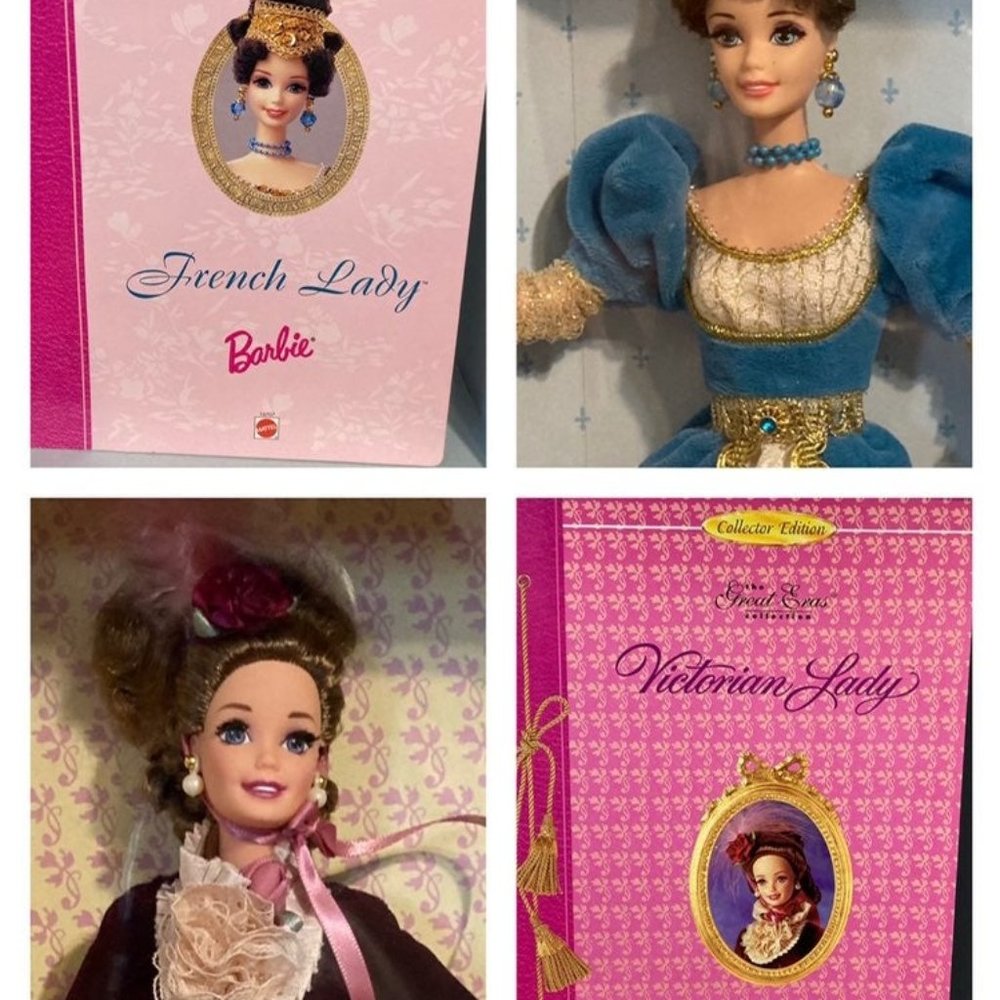 Mattel 2 Barbie Dolls-The Great Eras Collection